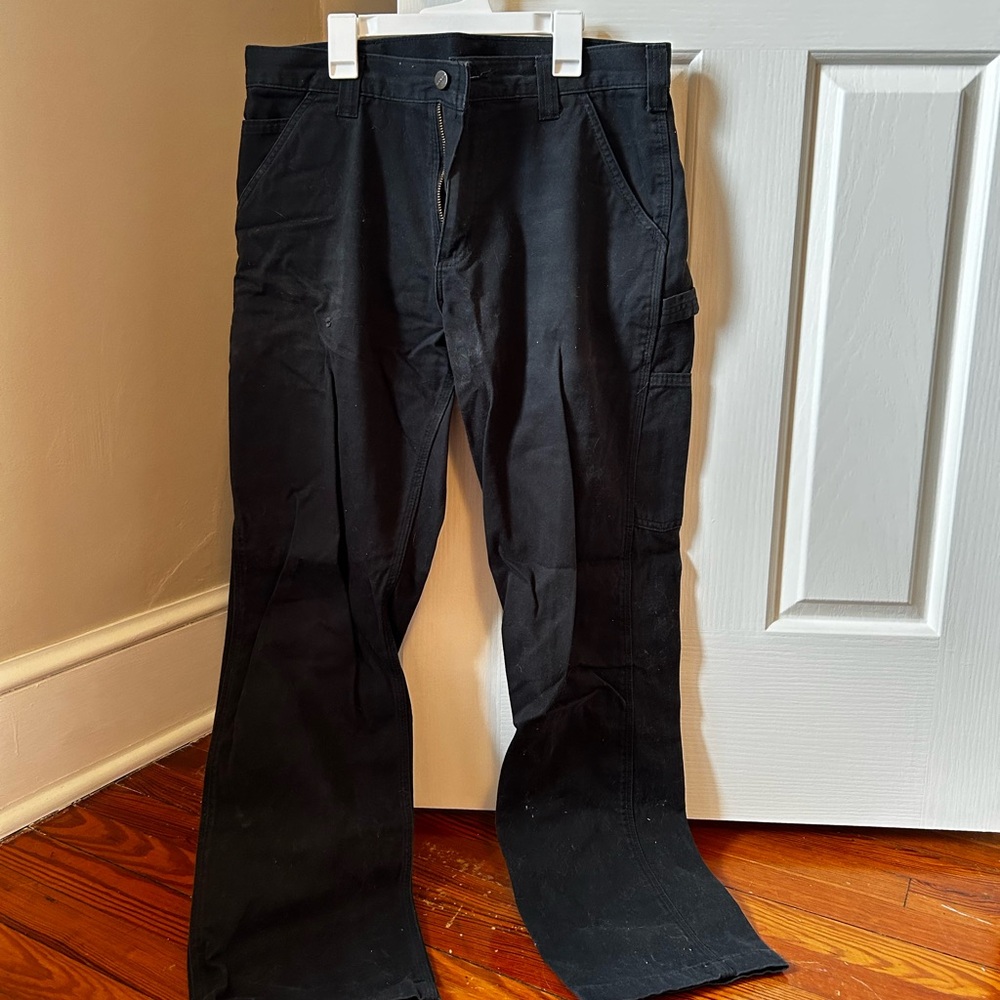 32x32 Carhartt Men’s Black Work Pant